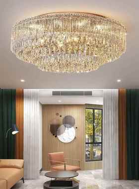 轻奢水12728客厅晶吸顶灯代简约高端大气2250新款大现厅主灯中山