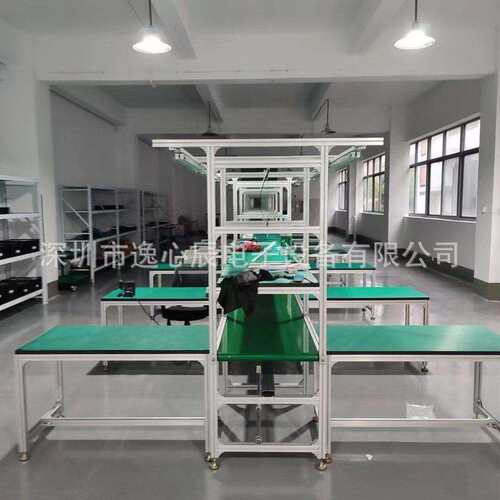 家用光伏离网逆控组装线横移式导轨铝型材倍速链检测线非标制作