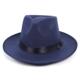 hat male retro woolen Fedora jazz top British Michae