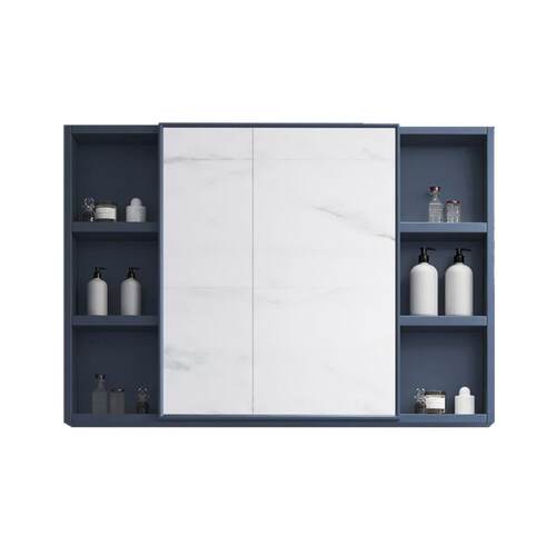 太空铝智能镜柜led浴室镜壁挂触摸屏镜防雾洗手间镜发光镜储物柜