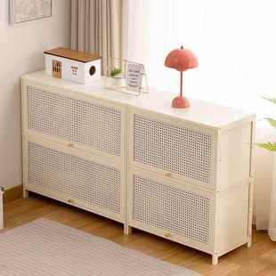 飘窗榻柜阳台储物子卧实木落地室窗台534榻米收纳柜一体组合多层