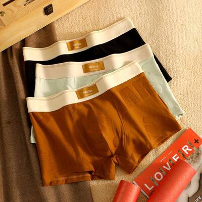 5-Pack Men's Casual Boxer Briefs in Soft Breathable Stretch