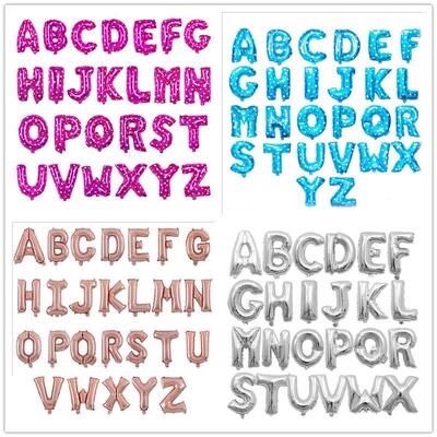 40 inch Letter A to Z Alphabet Foil Balloons Letter Birthday