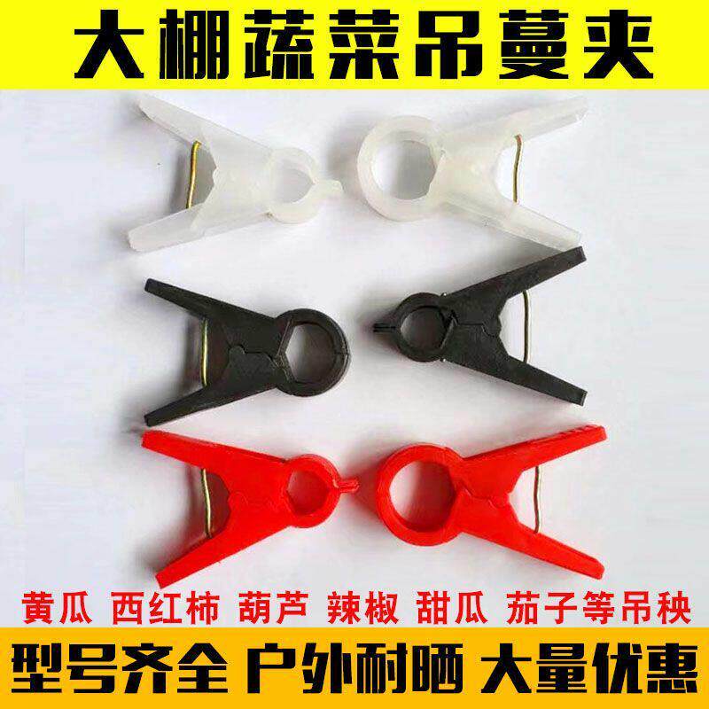 大棚夹子番茄番茄黄瓜绑蔓夹吊秧夹子吊蔓夹扶蔓夹西葫芦落秧夹