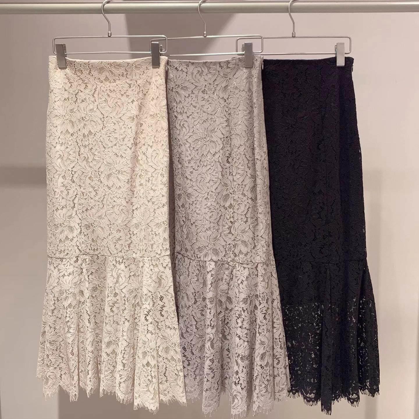 高定法式定位花边面料婚纱礼服裙布料桌布1.5米宽不勾丝不起皱