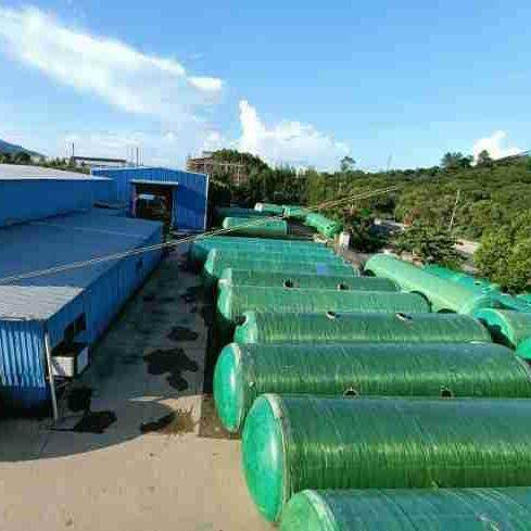 玻璃钢化粪新农村408295立方隔油池污池水加处理设/备厚三格罐商