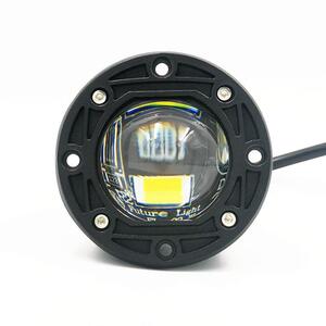 汽车改装灯Led强光雾灯黄色和白色远、近光束集成聚光灯挖洞嵌入