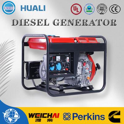 厂家直供3kw-9kw小功率开架式柴油发电机组 家用备用电源小巧机组