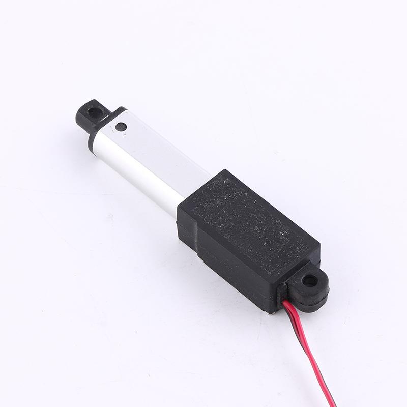 12V24V微型直流电动推杆30-50mm行程迷你机器人用伸缩杆静音