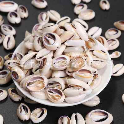30Pcs White Sea Shell Beads For Jewelry Making Cowrie Cowry