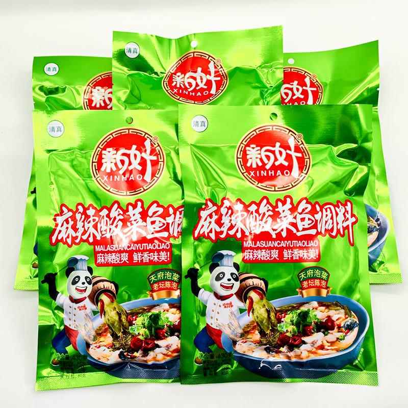 新好麻辣酸菜鱼调料430g麻辣酸爽鲜香味美酸菜鸡粉丝汤调料