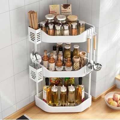 厨房角落转角调料置物架筷子刀具收纳架台面放酱油瓶醋瓶油收纳架