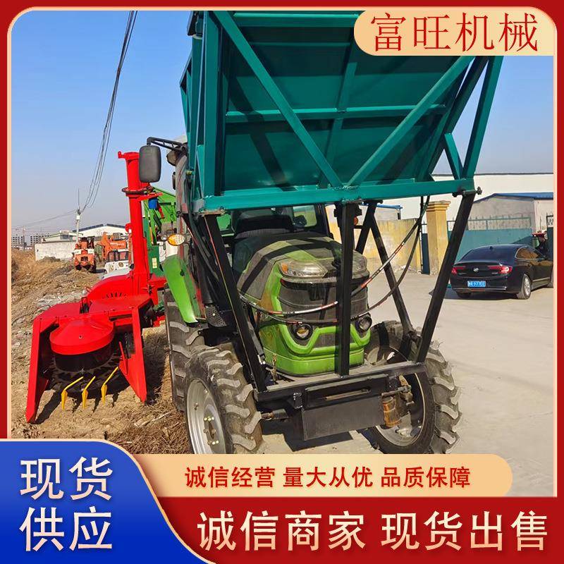 现货小型割台青贮机厂家外贸出口拖拉机侧挂割台青储收割机