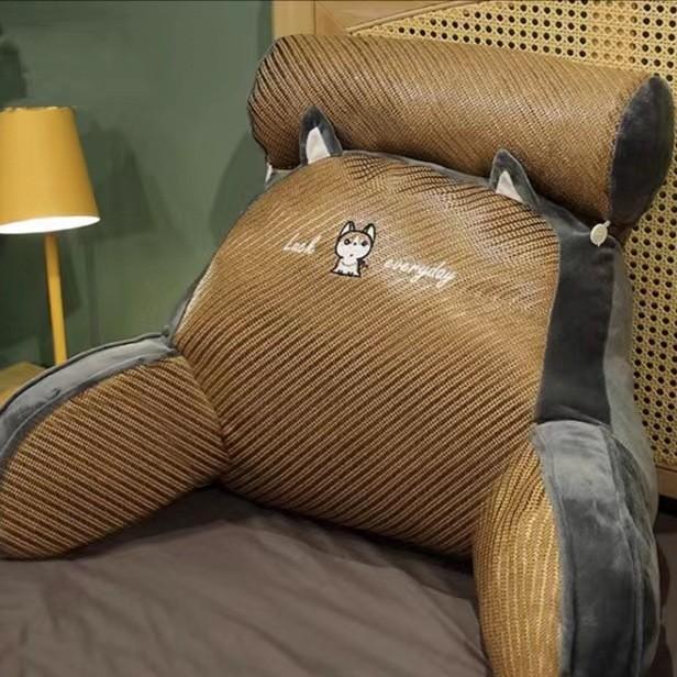 豆豆床头靠垫软包靠枕靠背抱枕被