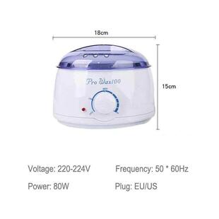 Hot Hair Waxing Kit Machine Beans Heater Warmer Wax Removal