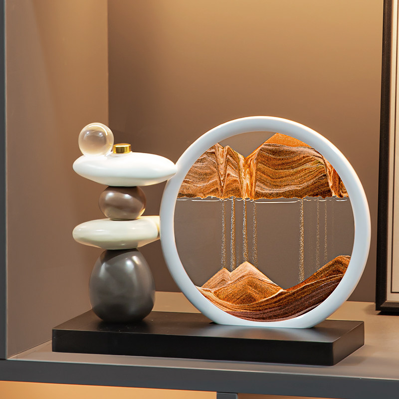 流沙画摆件客厅电视柜酒柜轻奢家居装饰品办公室流沙画摆件客厅,家居饰品,装饰摆件,淘宝优惠券,粉丝福利购,淘宝优惠卷