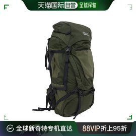 日潮跑腿JACK WOLFSKIN（男式、女式）背包帆布背包登山高 军绿色