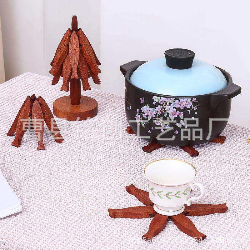 一棵树餐榉木摆件隔防热垫餐桌垫烫耐155高温锅垫杯垫家用碗垫子