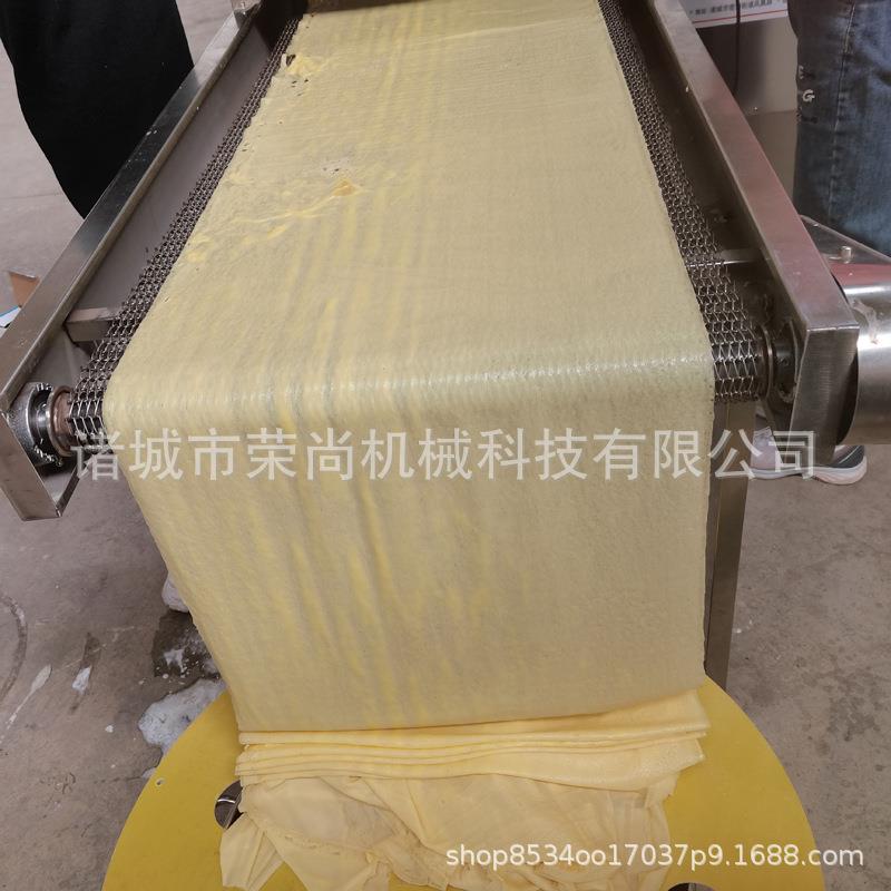 纯蛋液全自动卷煎蛋皮机 蛋丝皮生产线 燃气加热寿司蛋皮机