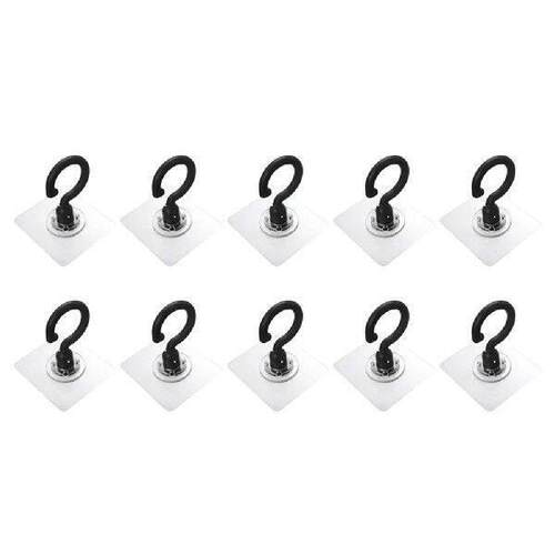 10 Pcs Ceiling Swivel Hook Wall Hooks Coat Hangers Hanging