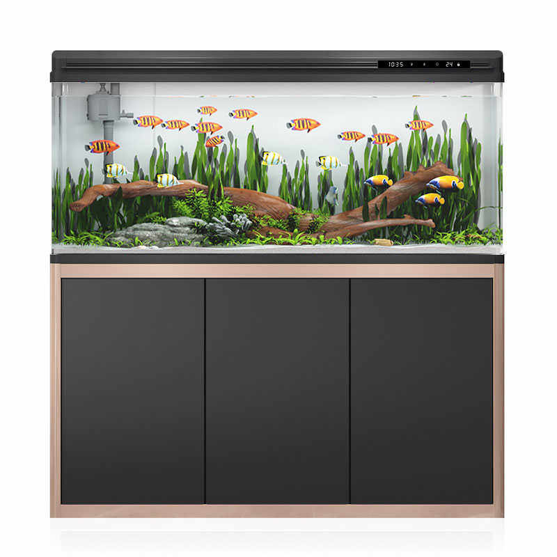 鱼缸水族箱中小型客厅落地家用生态懒人免换水大型玻璃金鱼缸带柜,宠物/宠物食品及用品,桌面缸,淘宝优惠券,粉丝福利购,淘宝优惠卷