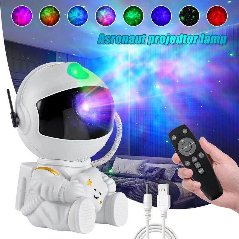 Astronaut Projection Light Galaxy Projector LED Night Light - 实物图