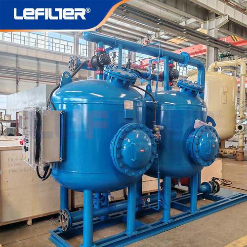暖通空调循环水浅层砂过滤器80m³/h全自动写字楼酒店冷却水净化