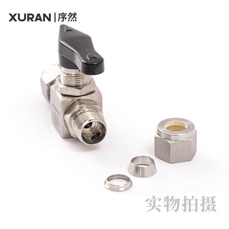163不锈钢卡套直通球阀00psi 高压BV开关阀代替0进口仪3器球阀