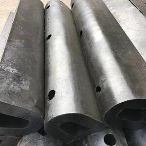 坦安橡胶护舷D型码头桥墩护舷D200×1000型半圆型橡胶护舷