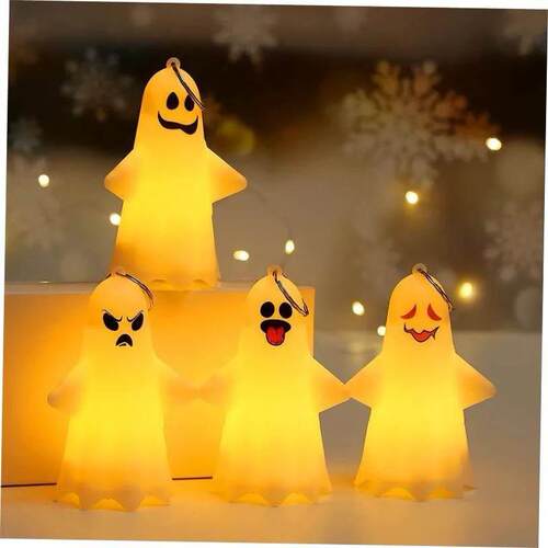 Halloween LED Cute Ghost Hanging Lamp Horror Pumpking