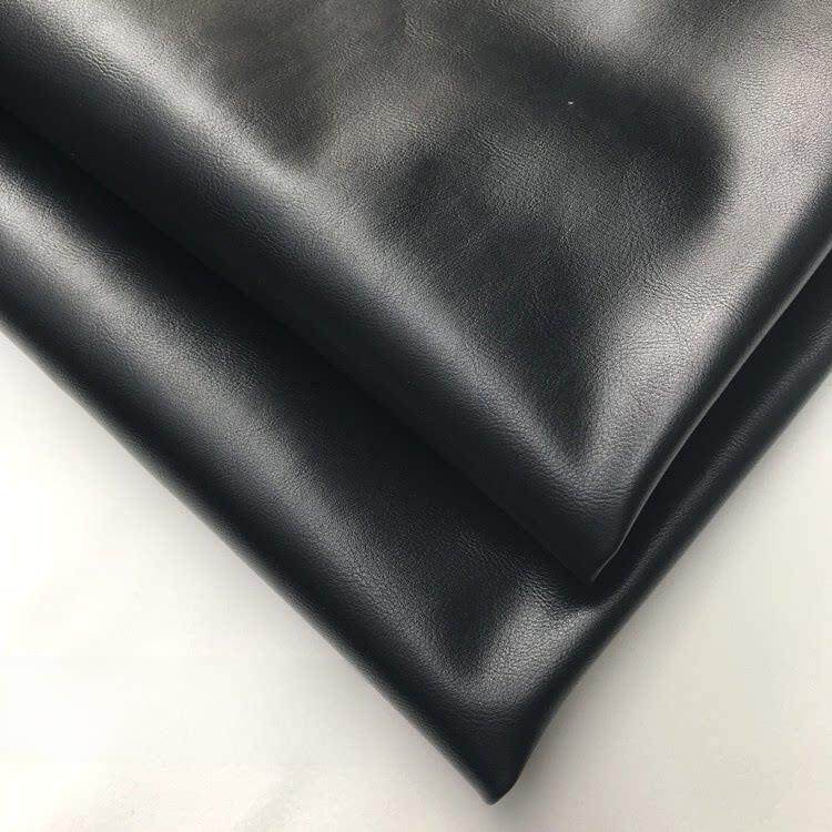 热面皮出口PU皮革面料柔软加厚服装革 仿真皮纹软皮皮革布料特
