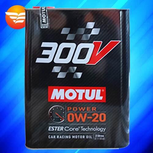 新版 摩特机油 300V 0W-20 2L 酯类全合成适用昂科萨拉凯美瑞思域