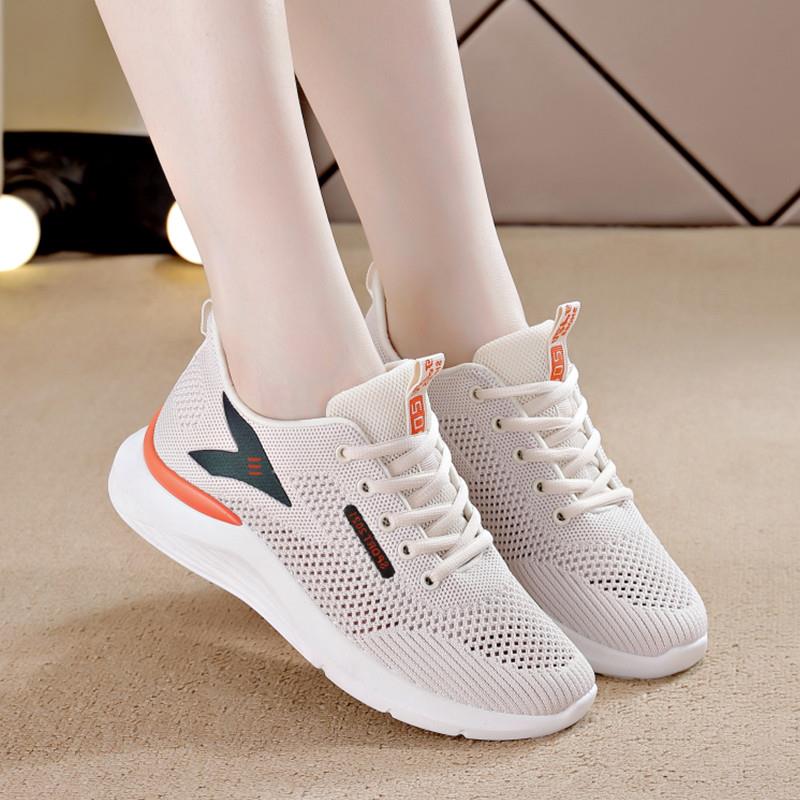 正品老北京运布鞋女春秋软底妈妈鞋网步面动休闲旅游防滑中鞋老年