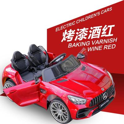 高档童汽车双座四轮遥控摇摆越野宝宝玩具车可坐双电人动婴儿小儿