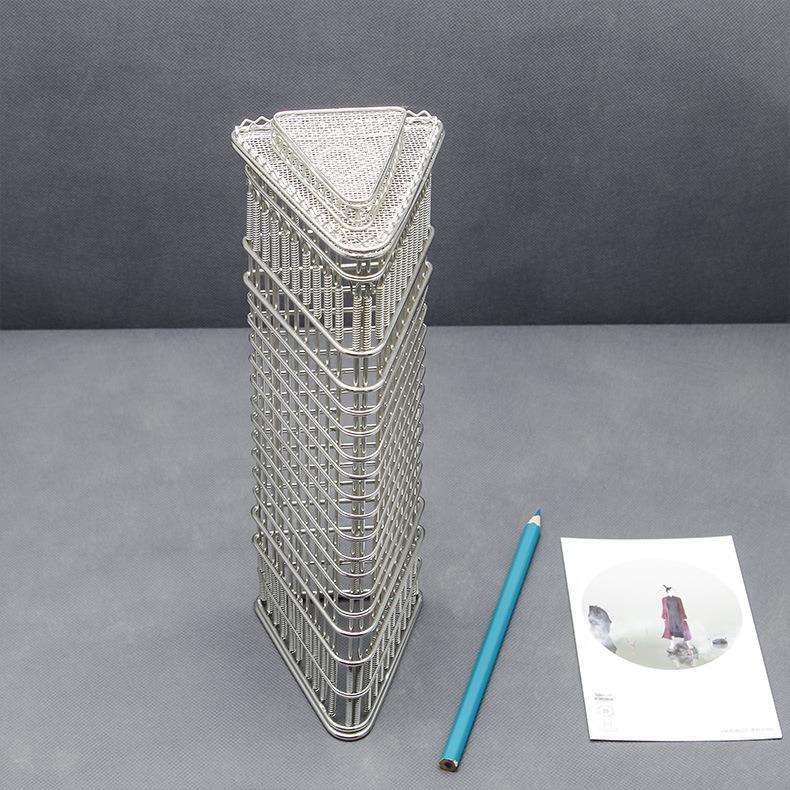 杭州厂家专业优质不锈钢建筑物摆件建筑物模型熨斗大厦金属工艺品