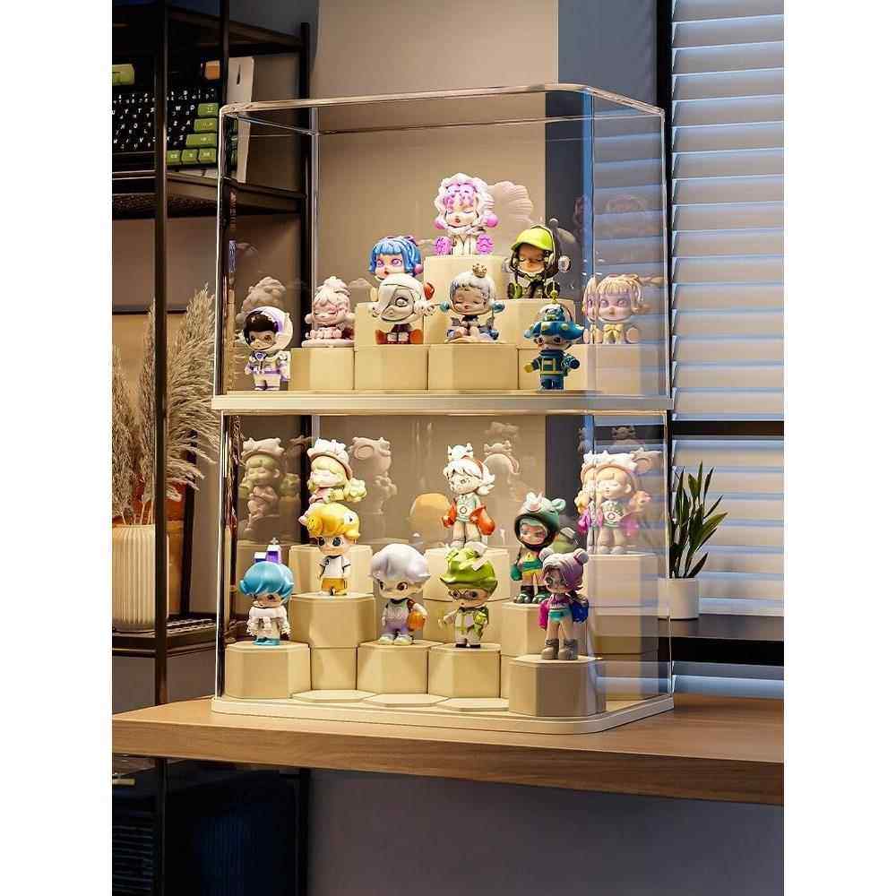 鹏音透明防尘盲盒展示架亚克力手办玩具积木展示柜泡泡玛特收纳展示盒摆件,电玩/配件/游戏/攻略,其他配件,淘宝优惠券,粉丝福利购,淘宝优惠卷