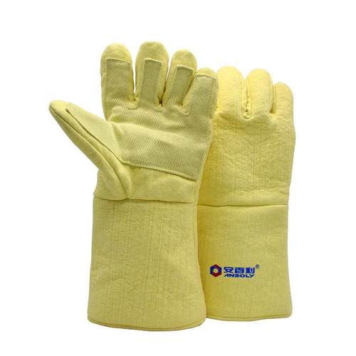 安百利500度耐高温手套隔热掌心加固加厚耐磨铸造工防烫ABL-S531