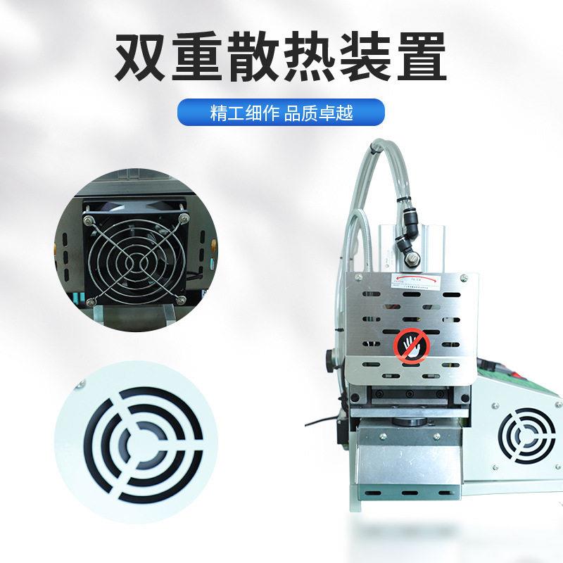 气动自动跨境全自动脑切带机冷热切机断带器切裁拉电链魔术贴带切