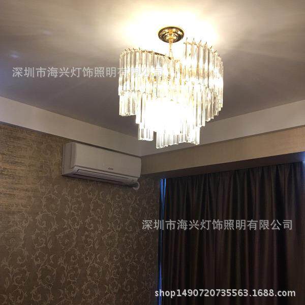 后现代简约北欧简欧卧室客厅灯奢华餐厅时尚led水晶吊灯新品