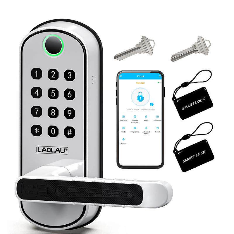 跨境亚简LAOLAU-B马逊APP管理室家用办公室时尚约电密码锁公寓防