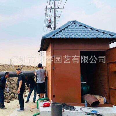 智慧泵房一体化泵站废水雨水提升智慧水务生活污水处理设备户外