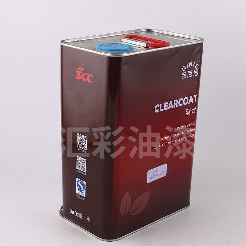 批发吉尼思-GN889快速 干 清漆4L喷涂1小时可抛光快干清漆