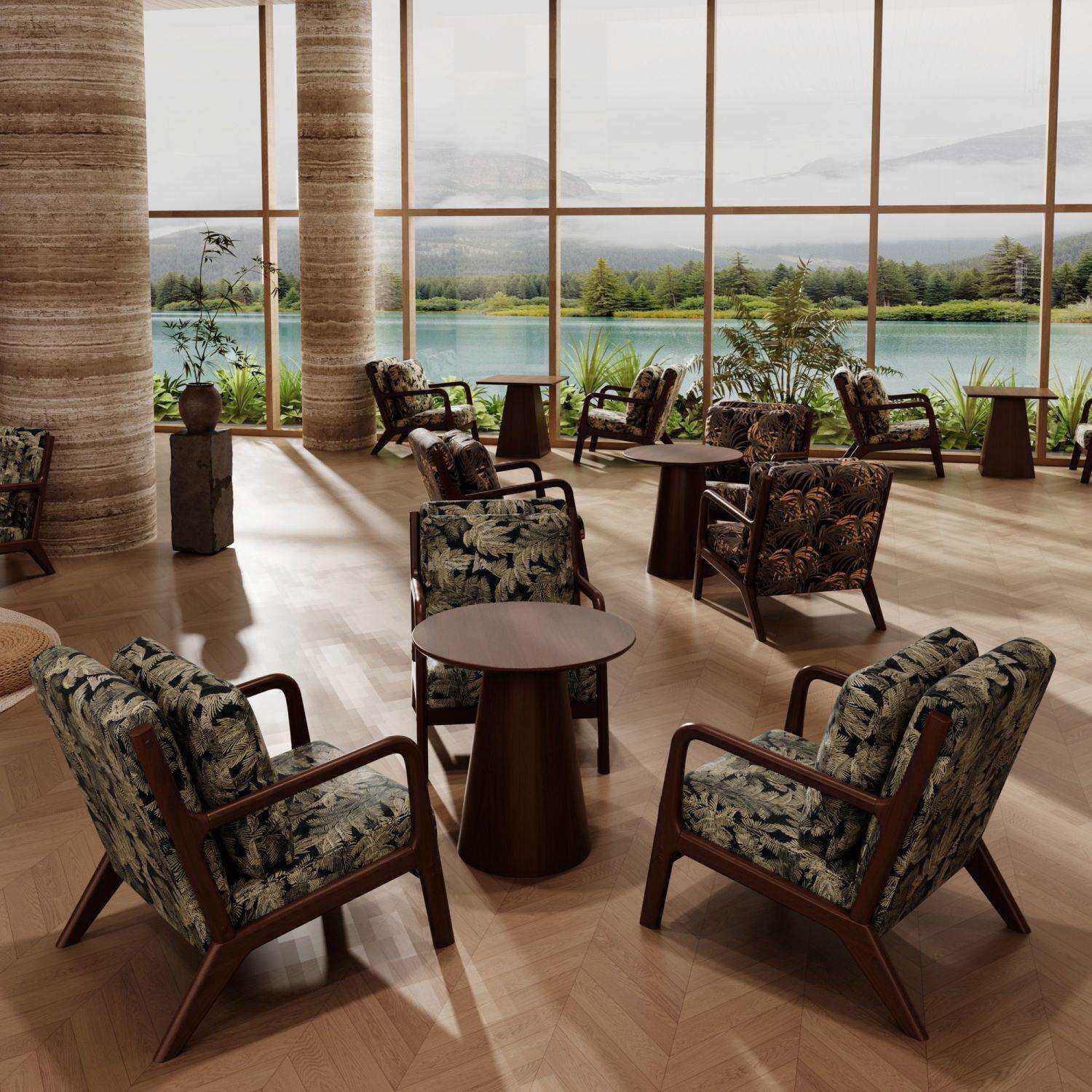 新款桌椅组合小户型一桌二椅子实木休闲简约阳台沙发椅宿舍高颜值