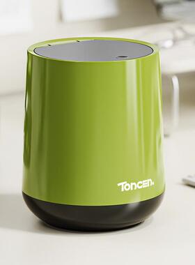 High-Aesthetic Press-Type Desktop Trash Can, Elegant Living