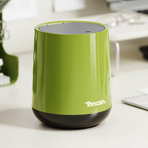 High-Aesthetic Press-Type Desktop Trash Can, Elegant Living