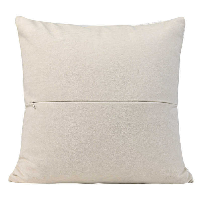 简约现代客厅沙发抱枕米白色圈绒贴黑色PU靠枕轻奢样板间创意靠垫,居家布艺,靠垫/抱枕,淘宝优惠券,粉丝福利购,淘宝优惠卷