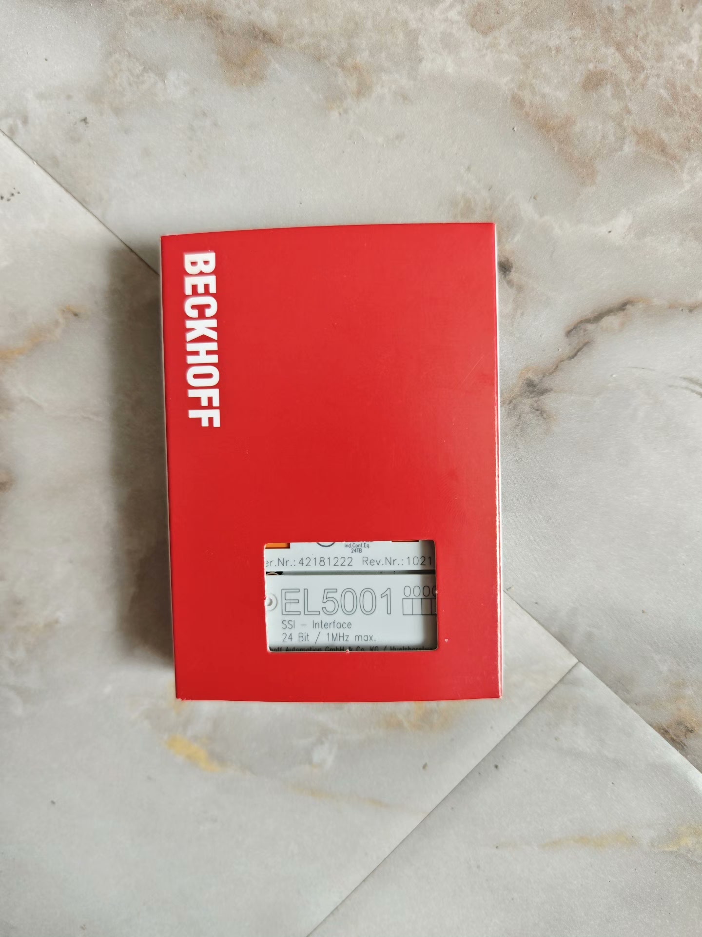 倍福模块EL5001，全新原装正品，包装齐全，标价是单价