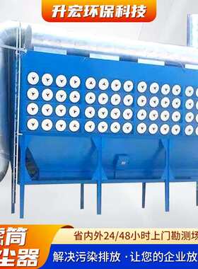 仓顶木工旋风锅炉车间粉尘收集环保设备脉冲布袋滤筒除尘器无尘