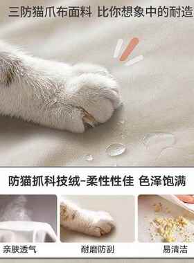 双人型折叠沙床多功能两发用小户出卧租房经济客厅室VCT简易休闲