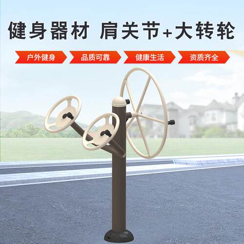 广场大转轮健身器材小区户外健身设备新农村户外健身路径